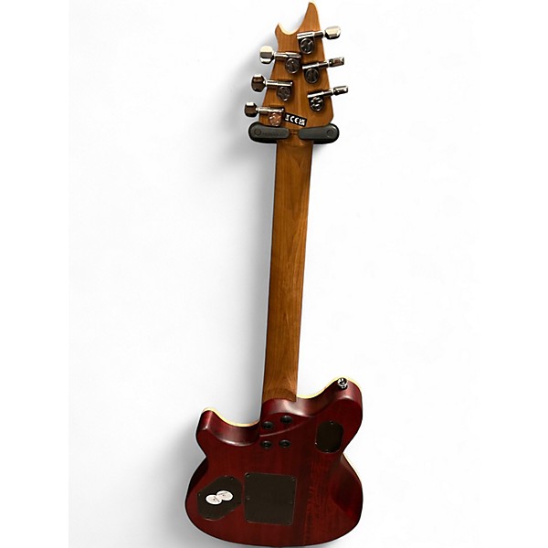 Used EVH WG STANDARD EXOTIC SPALTED MAPLE Natural Solid Body Electric Guitar