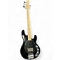Used Sterling by Music Man Ray4 Black Electric Bass Guitar