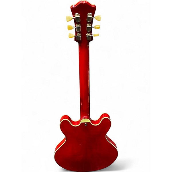 Used Eastman T486RD Trans Red Hollow Body Electric Guitar