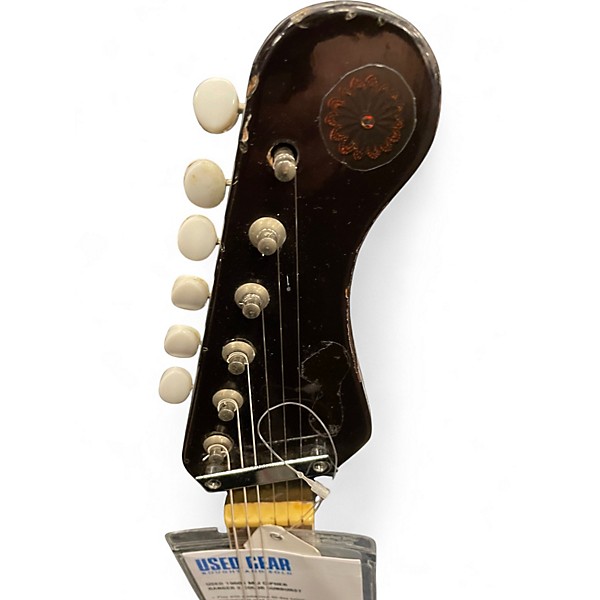 Used 1960s Mij Cipher Ranger 2 Color Sunburst Solid Body Electric Guitar