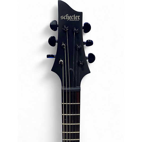 Used Schecter Guitar Research C1 Platinum Black Solid Body Electric Guitar