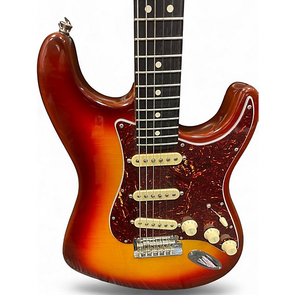 Used Fender 70TH Anniversary American Professional II Stratocaster Comet Burst Solid Body Electric Guitar