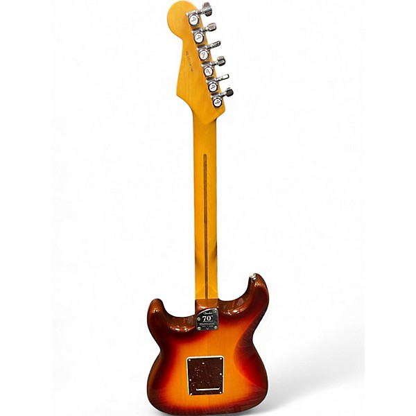 Used Fender 70TH Anniversary American Professional II Stratocaster Comet Burst Solid Body Electric Guitar