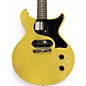 Used Collins 290 Vintage Yellow Solid Body Electric Guitar
