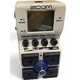 Used Zoom ms-50g+ Effect Processor