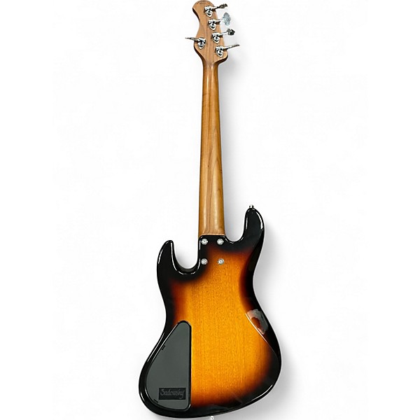 Used Sadowsky Guitars metroexpress pj 5 string Tobacco Sunburst Electric Bass Guitar