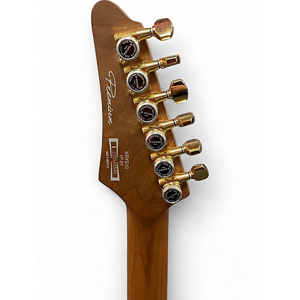 Used Ibanez KRYS10 SCOTT LEPAGE Gold Solid Body Electric Guitar