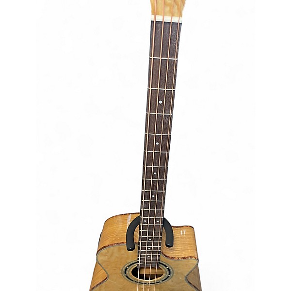 Used 2020s Dean EQABA GN Natural Acoustic Bass Guitar