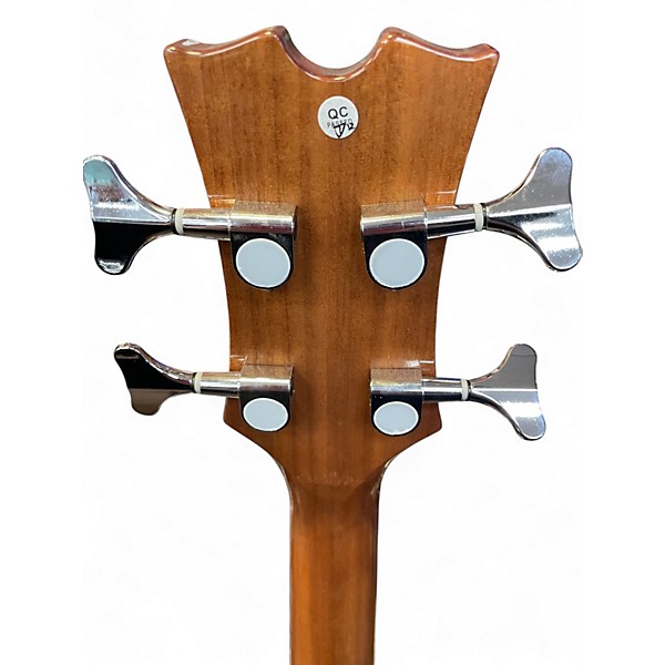 Used 2020s Dean EQABA GN Natural Acoustic Bass Guitar