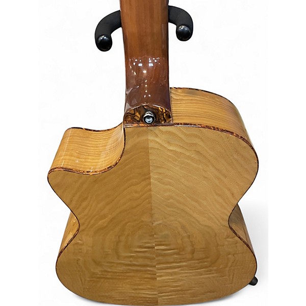 Used 2020s Dean EQABA GN Natural Acoustic Bass Guitar