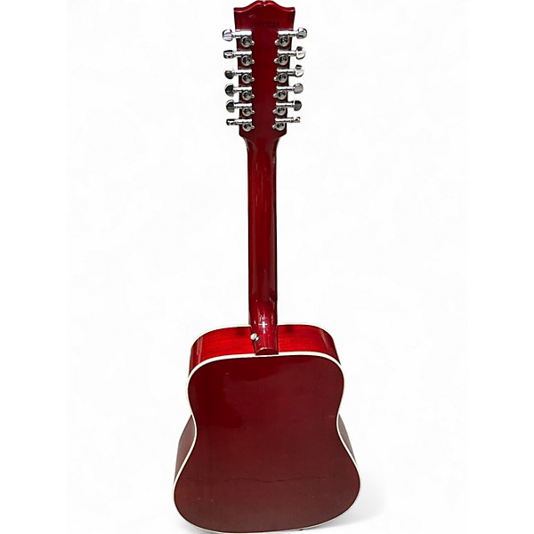 Used Gibson Limited Edition Hummingbird 12 String Heritage Cherry Sunburst 12 String Acoustic Electric Guitar