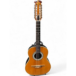 Vintage 1979 Ovation 1615 Natural 12 String Acoustic Electric Guitar