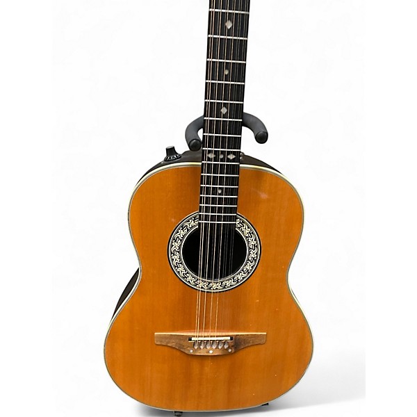 Vintage 1979 Ovation 1615 Natural 12 String Acoustic Electric Guitar