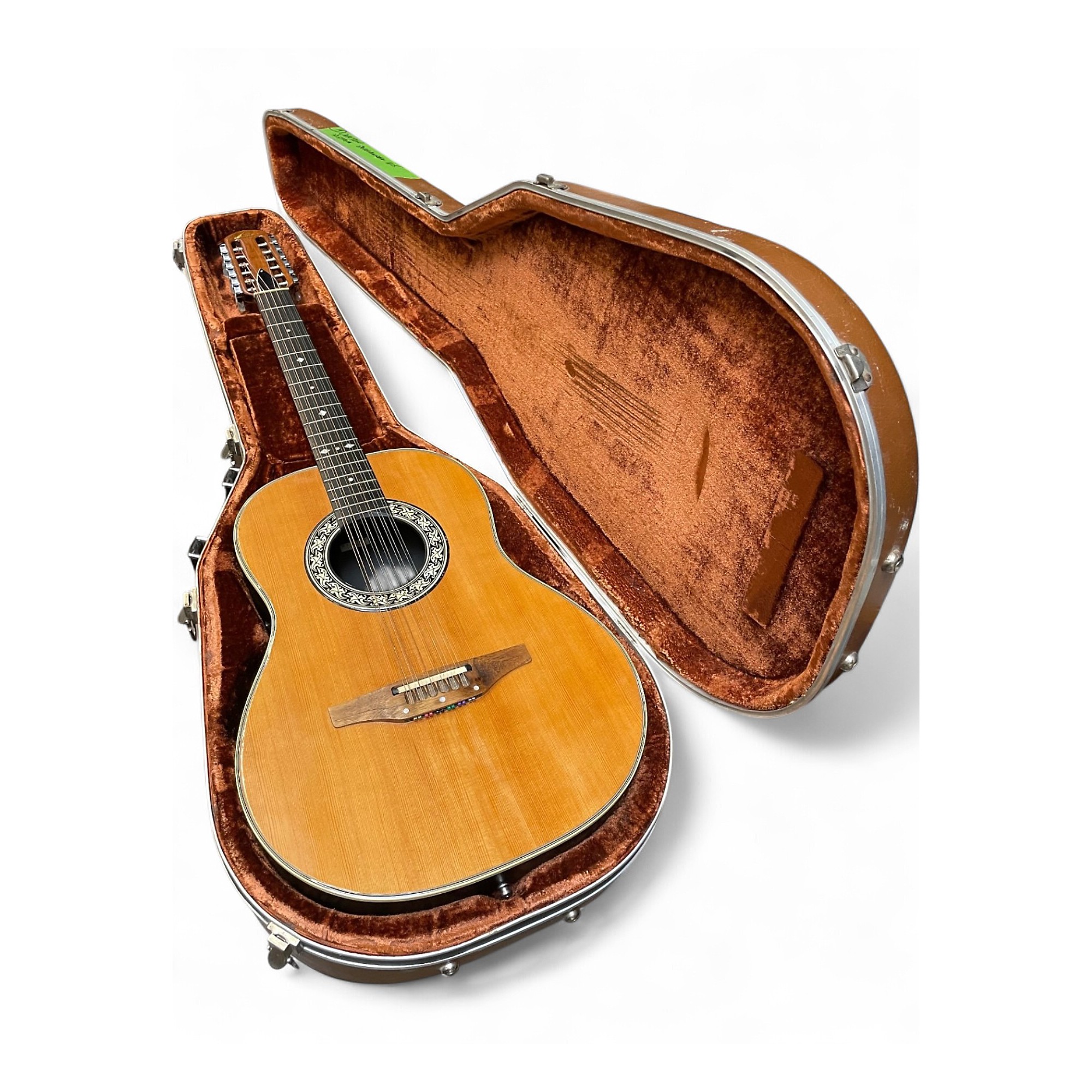 Vintage 1979 Ovation 1615 Natural 12 String Acoustic Electric