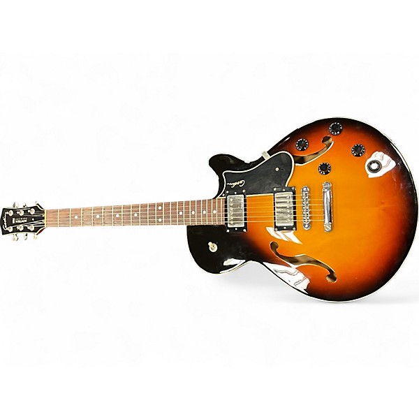 Used Godin Montreal Premiere TriplePlay 2 Color Sunburst Hollow Body Electric Guitar