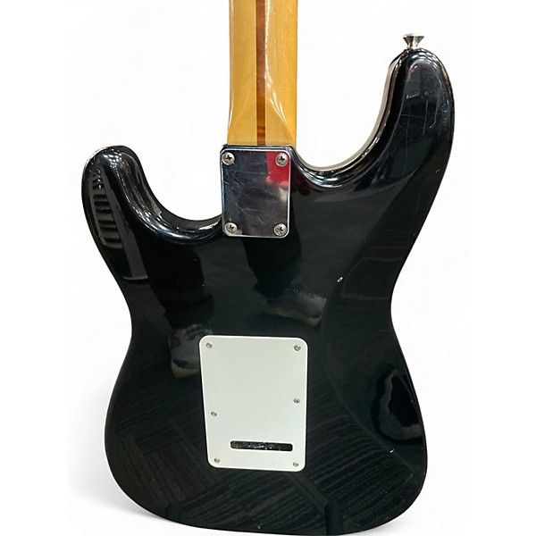Used Fender Standard Stratocaster BLACK Solid Body Electric Guitar