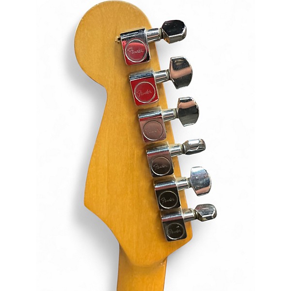 Used Fender Standard Stratocaster BLACK Solid Body Electric Guitar