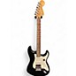 Used Fender Deluxe Triple Play Stratocaster HSS Black Solid Body Electric Guitar thumbnail