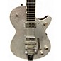 Used 2018 Gretsch Guitars G6192T-PE Player's Edition Silver Sparkle Hollow Body Electric Guitar