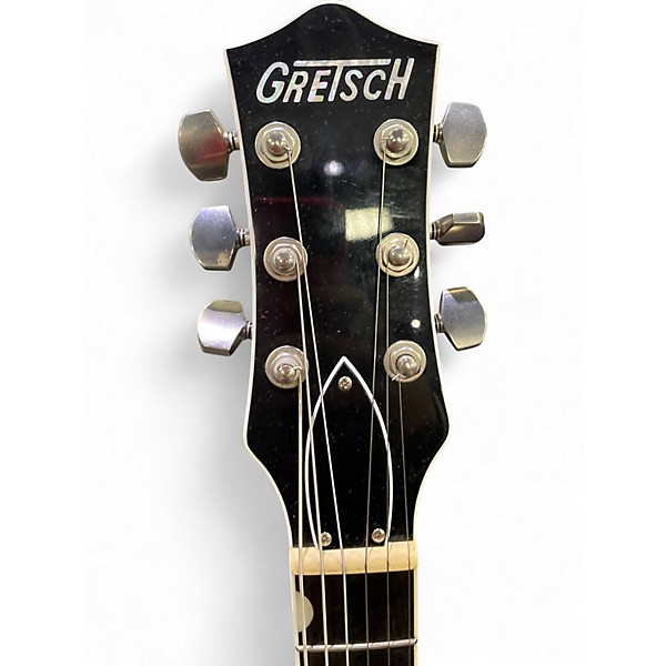 Used 2018 Gretsch Guitars G6192T-PE Player's Edition Silver Sparkle Hollow Body Electric Guitar