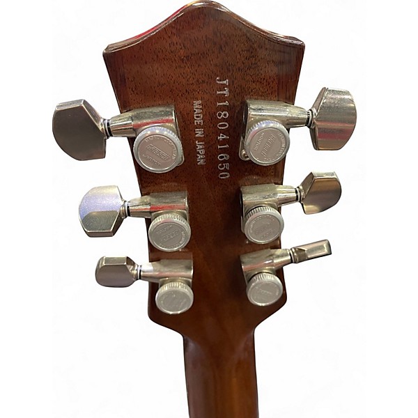 Used 2018 Gretsch Guitars G6192T-PE Player's Edition Silver Sparkle Hollow Body Electric Guitar