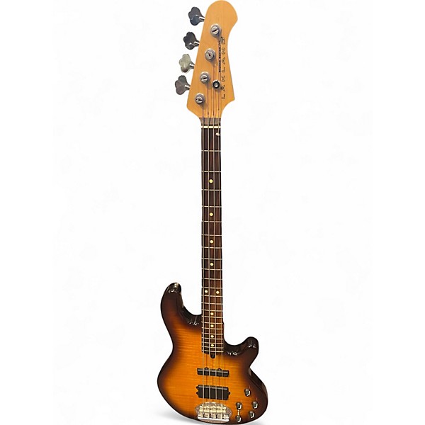 Used Lakland 44-02 Skyline Series 3 Tone Sunburst Electric Bass Guitar