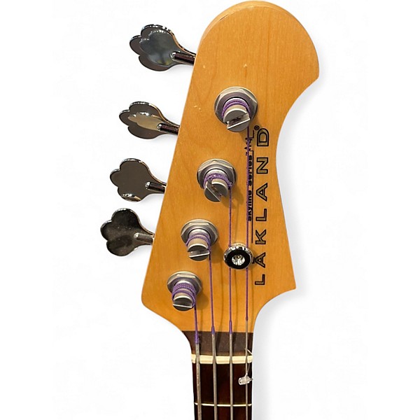Used Lakland 44-02 Skyline Series 3 Tone Sunburst Electric Bass Guitar