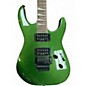 Used Jackson SLX Soloist manalishi green Solid Body Electric Guitar thumbnail