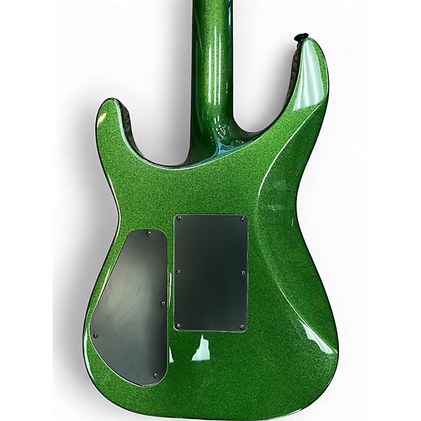 Used Jackson SLX Soloist manalishi green Solid Body Electric Guitar