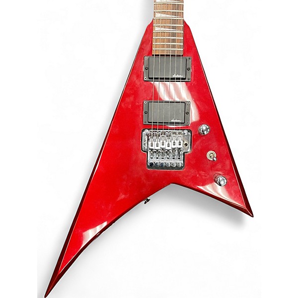 Used Jackson JS32 Randy Rhoads Floyd Rose Metallic Red Solid Body Electric Guitar