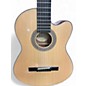 Used Lucero LC100CE Natural Classical Acoustic Electric Guitar