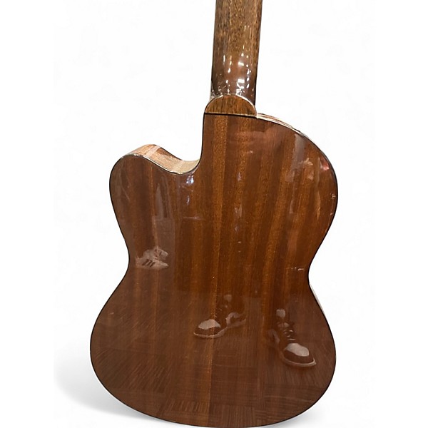 Used Lucero LC100CE Natural Classical Acoustic Electric Guitar