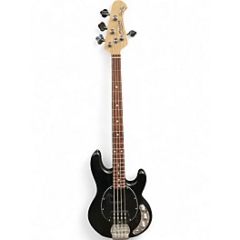 Used Sterling by Music Man Ray4 Black Electric Bass Guitar