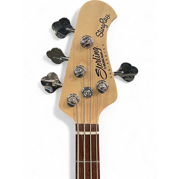 Used Sterling by Music Man Ray4 Black Electric Bass Guitar