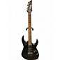 Used Ibanez RG1570 RG Series Metallic Black Solid Body Electric Guitar thumbnail