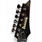 Used Ibanez RG1570 RG Series Metallic Black Solid Body Electric Guitar