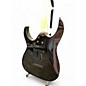 Used Ibanez RG1570 RG Series Metallic Black Solid Body Electric Guitar