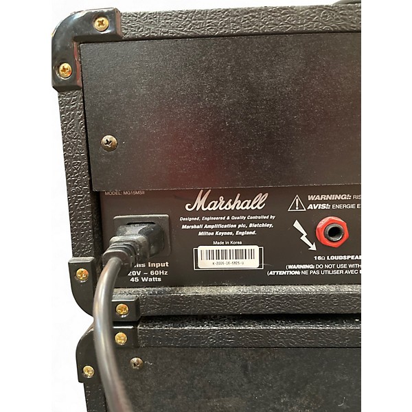 Used Marshall MG15MSII Micro Stack Guitar Stack