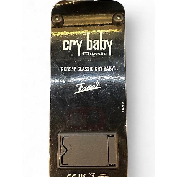 Used Dunlop GCB95 Original Crybaby Wah Effect Pedal