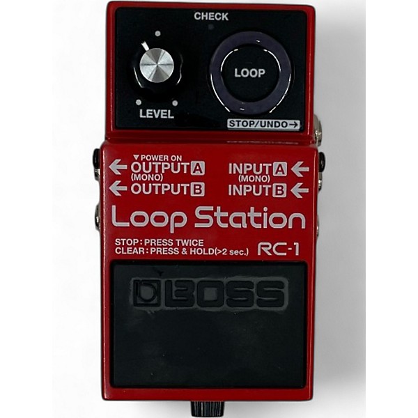 Used BOSS RC1 Loop Station Pedal
