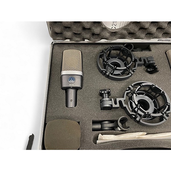 Used AKG C214ST Stereo Matched Condenser Microphone