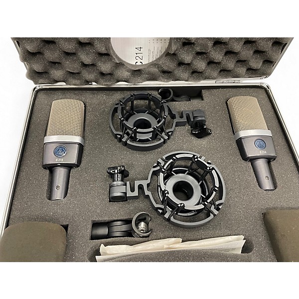 Used AKG C214ST Stereo Matched Condenser Microphone