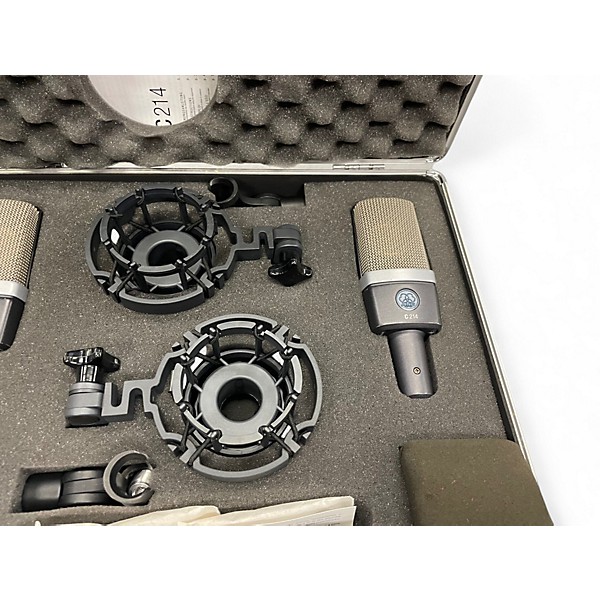 Used AKG C214ST Stereo Matched Condenser Microphone