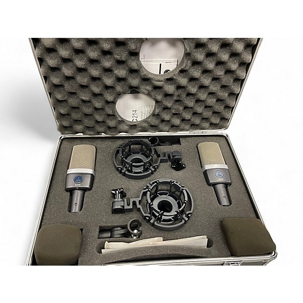 Used AKG C214ST Stereo Matched Condenser Microphone