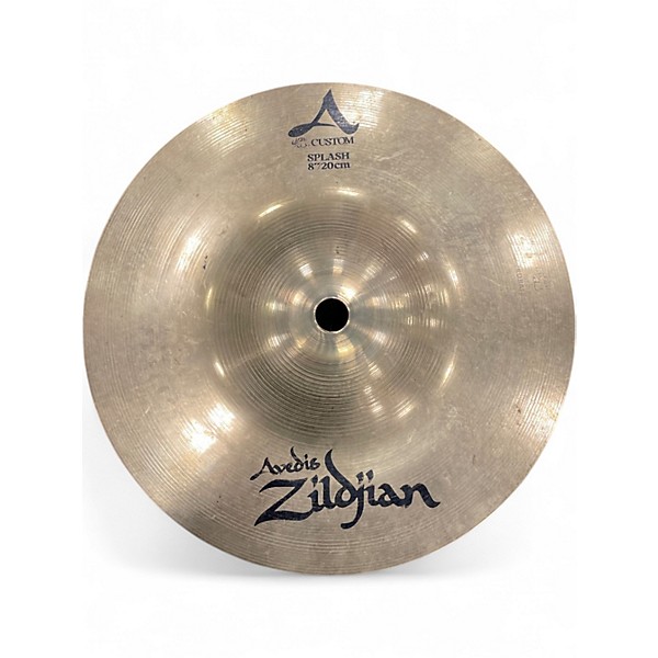 Used Zildjian 8in A Custom Splash Cymbal