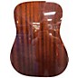 Used Washburn renaissance d36 Natural Acoustic Guitar