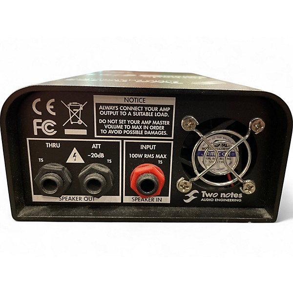Used Two Notes AUDIO ENGINEERING TORPEDO CAPTOR 8 Power Attenuator
