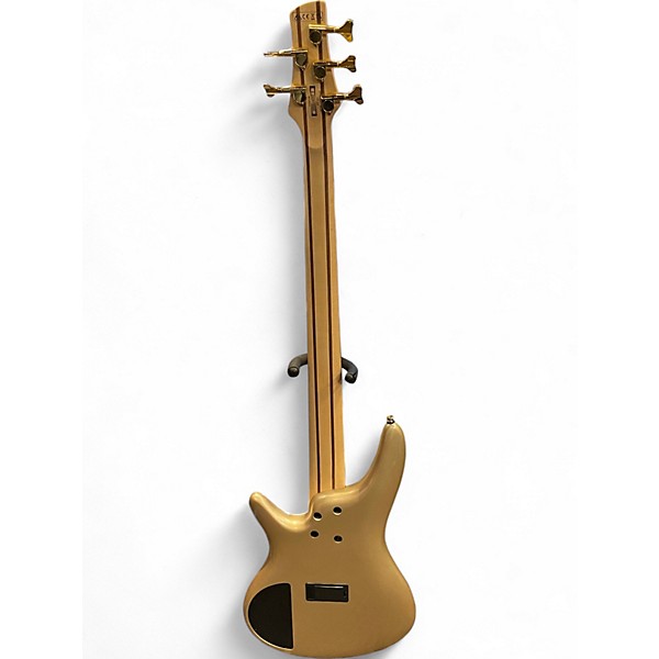 Used Ibanez SR405EPBDXMGU 5 String Mars gold Electric Bass Guitar