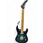 Used Jackson DK2 Pro Dinky Blue Burst Solid Body Electric Guitar
