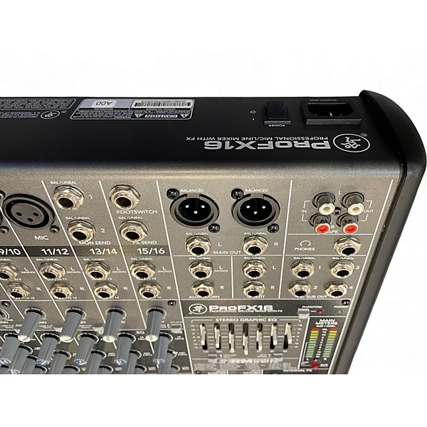 Used Mackie PROFX16 Unpowered Mixer